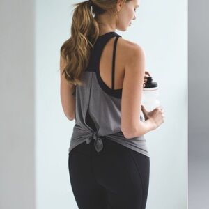 Lululemon Clip-In Tank
Heathered Black / Black size 6